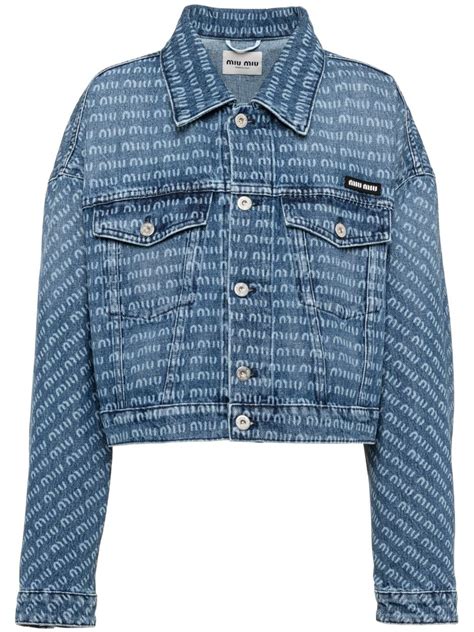 miu miu denim jackets|miu mi u jeans.